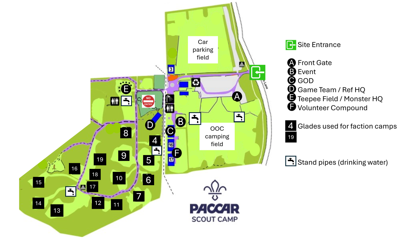 Curious Pastimes Paccar site map.png
